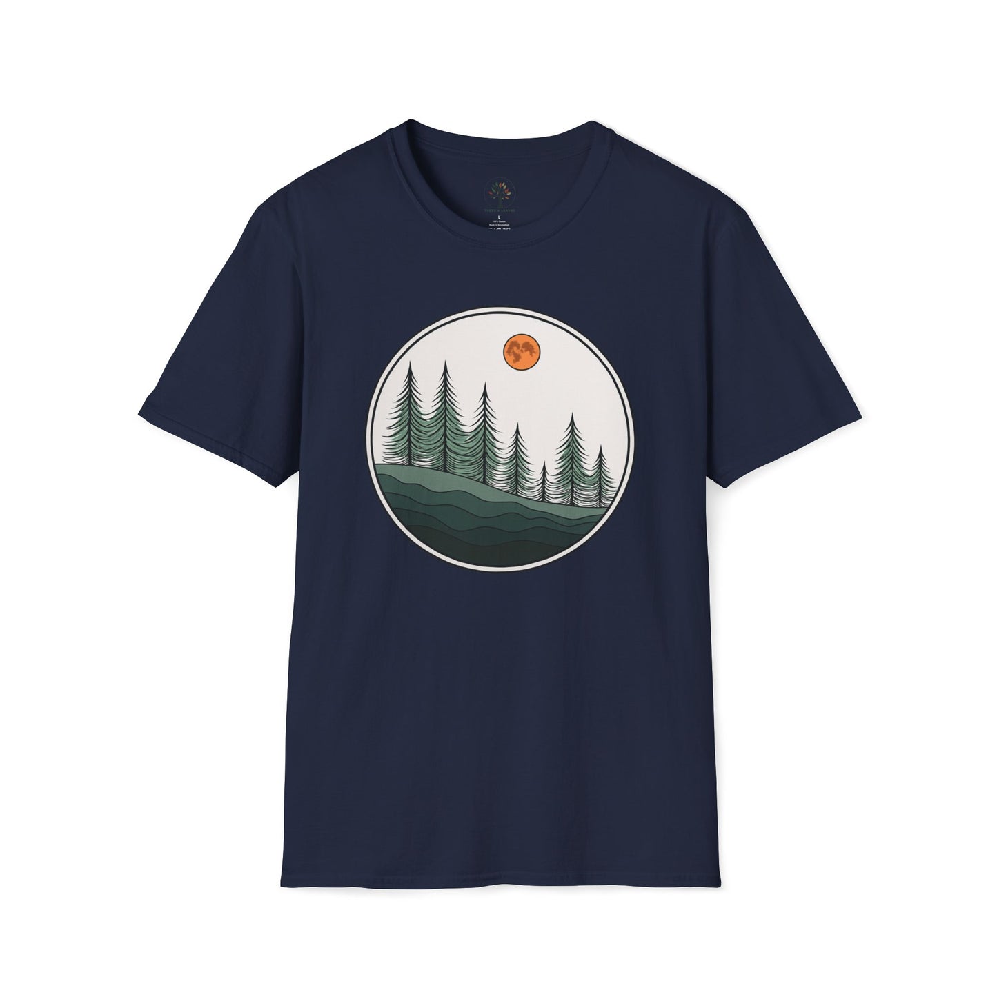 Charcoal | Moonlit Pines, front view