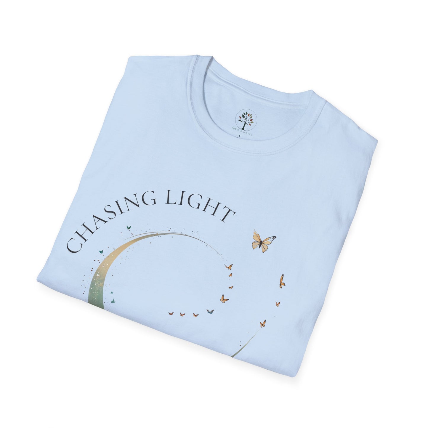 Light Blue | Chasing Light, folded view