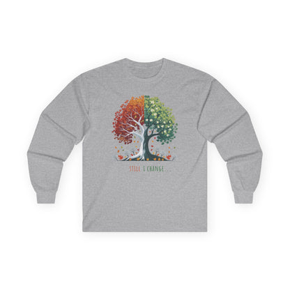Sport Grey | Still I Change Long Sleeve Tee, front view