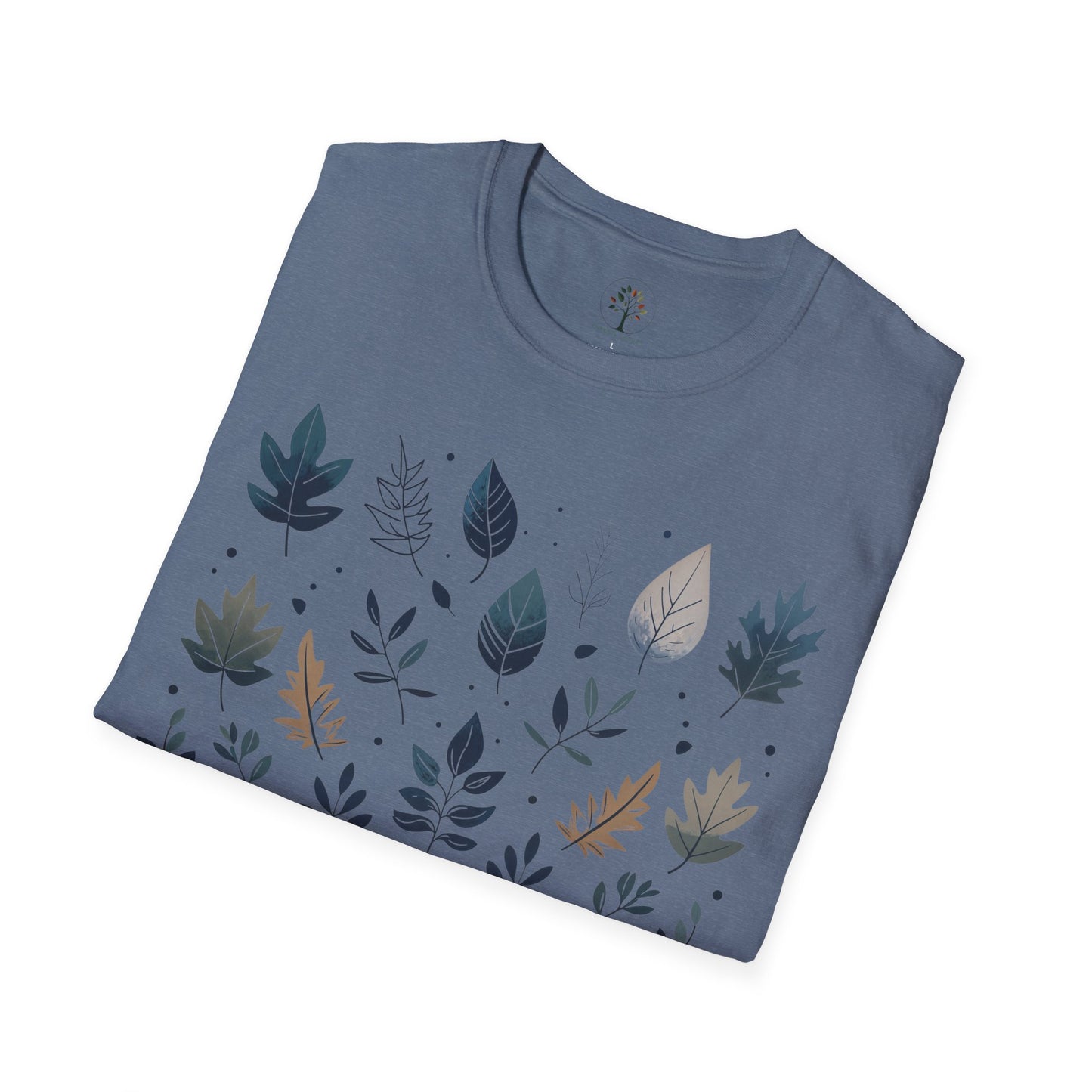 Heather Indigo | Botanical Harmony, folded view
