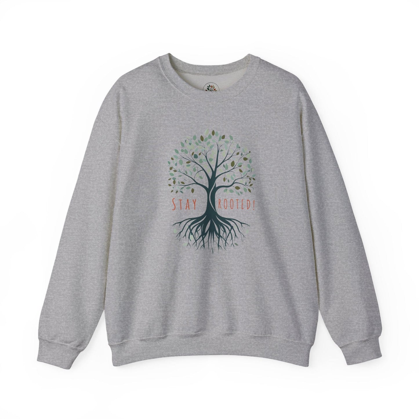 Sport Grey | Stay Rooted! Sweatshirt, front view