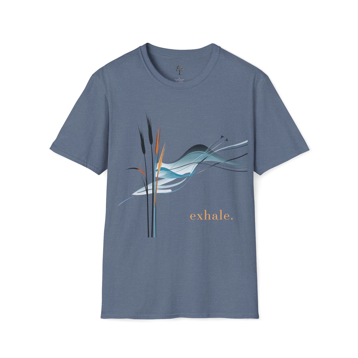 Heather Indigo | Exhale, front view
