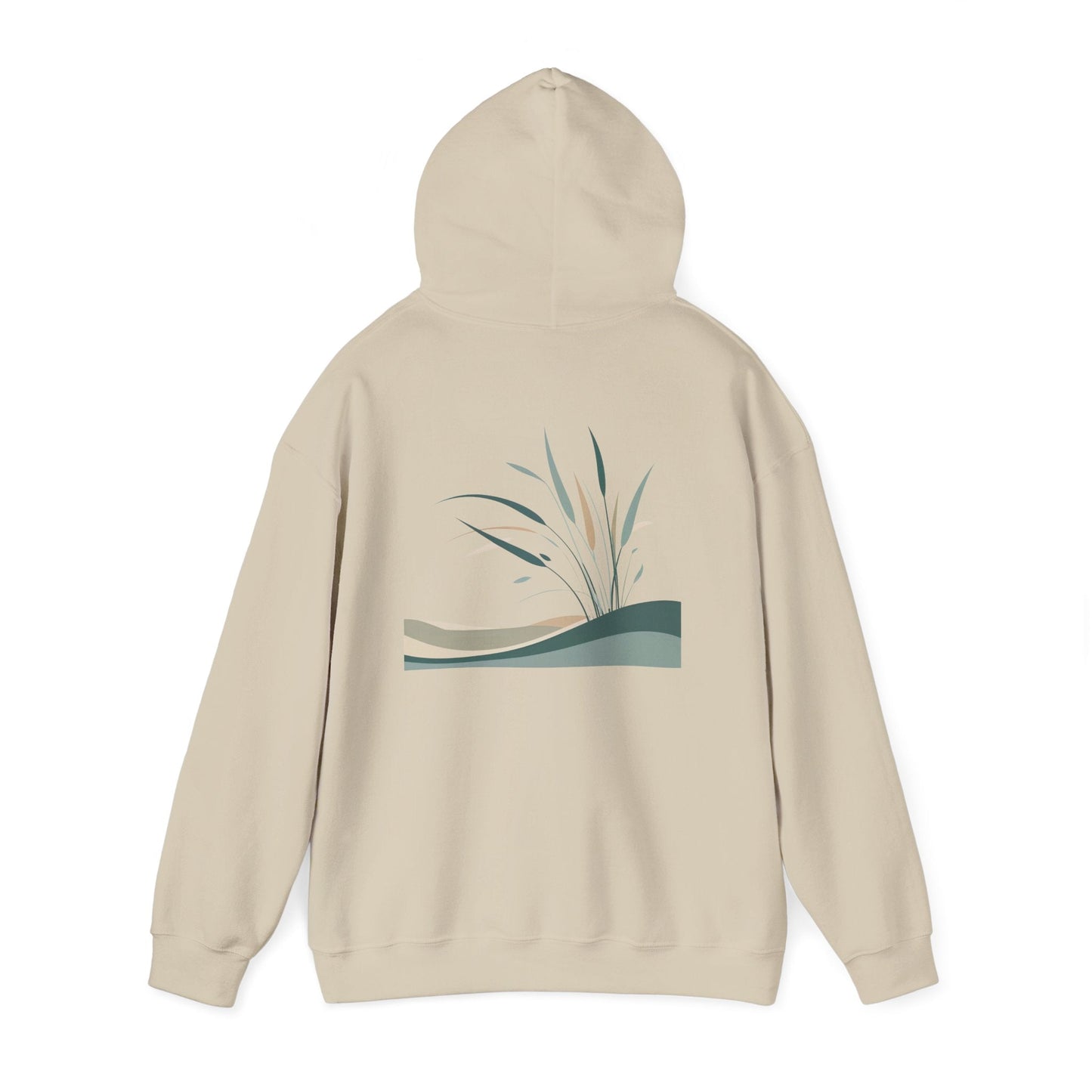 Sand | Whispers in the Breeze Hoodie, back view 2