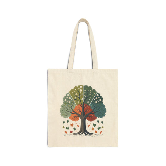 Circle of Seasons Tote Bag