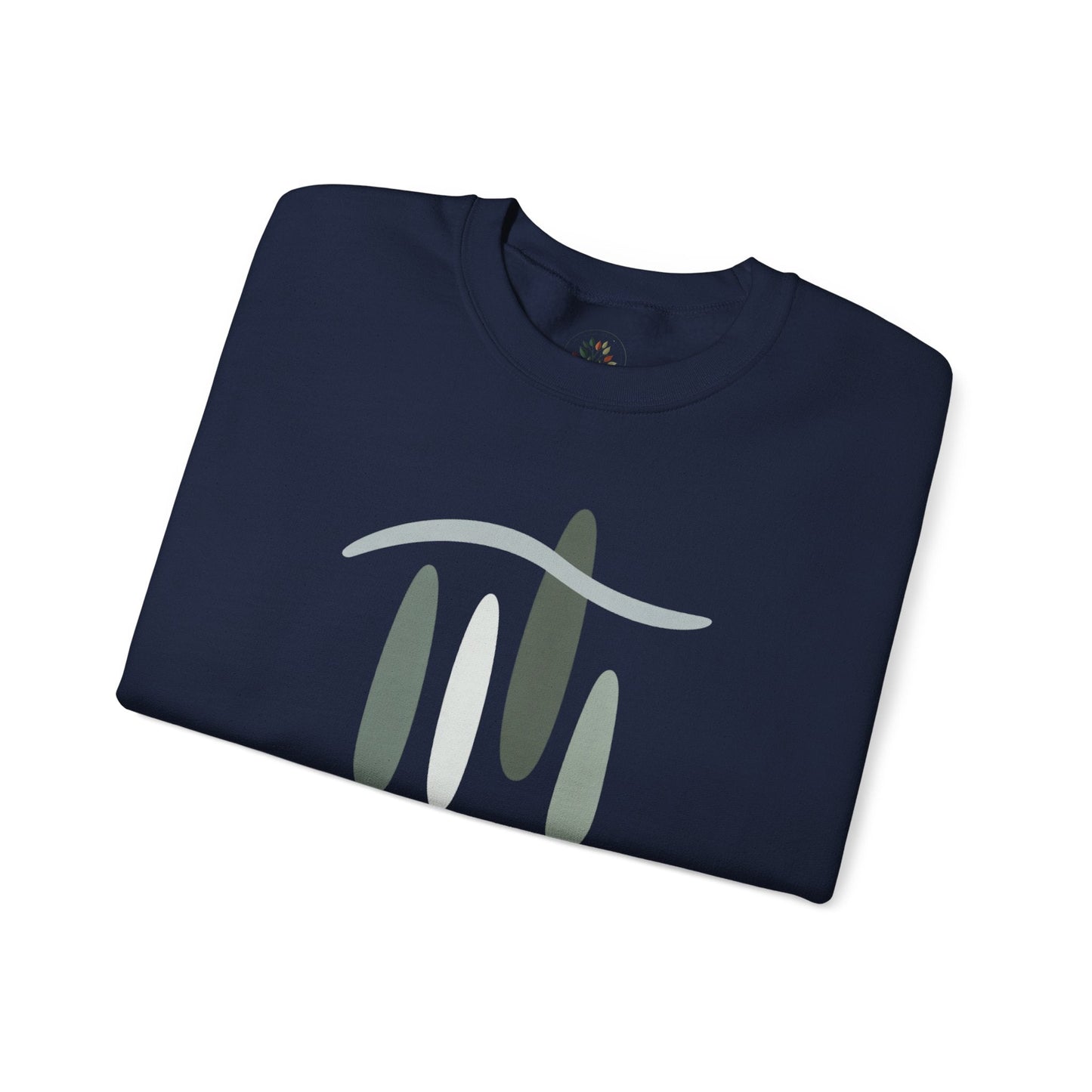 Navy | Forest Breath Sweatshirt, folded view