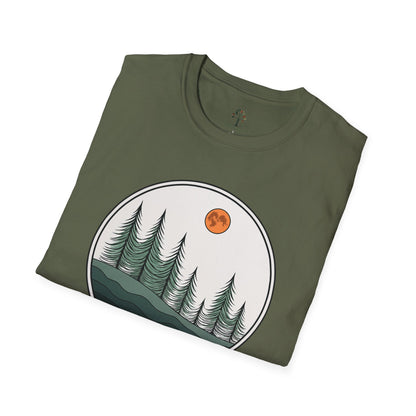 Military Green | Moonlit Pines, folded view