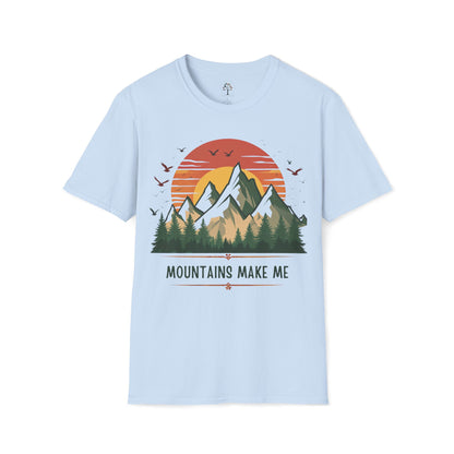 Light Blue | Mountains Make Me, front view