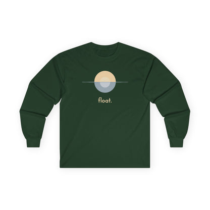 Forest Green | Float Long Sleeve Tee, front view