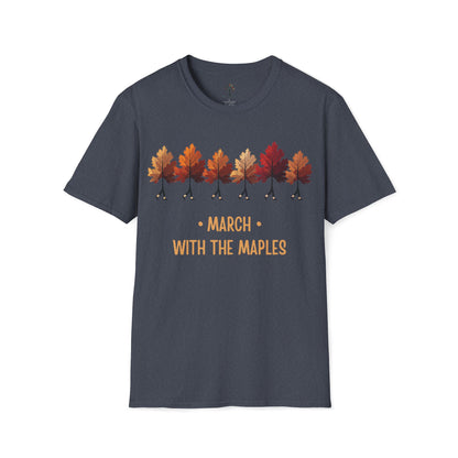 Heather Navy | March with the Maples, front view