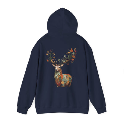 Navy | Nature`s Guardian Hoodie, back view 2