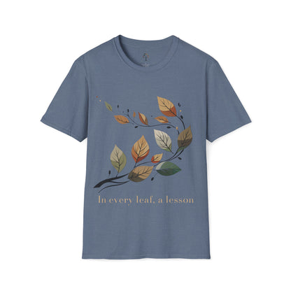 Heather Indigo | In every leaf, a lesson, front view