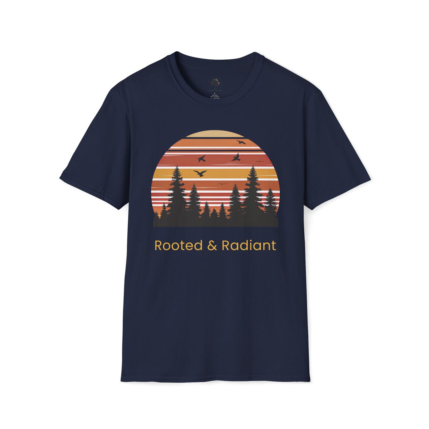 Navy | Rooted & Radiant, front view