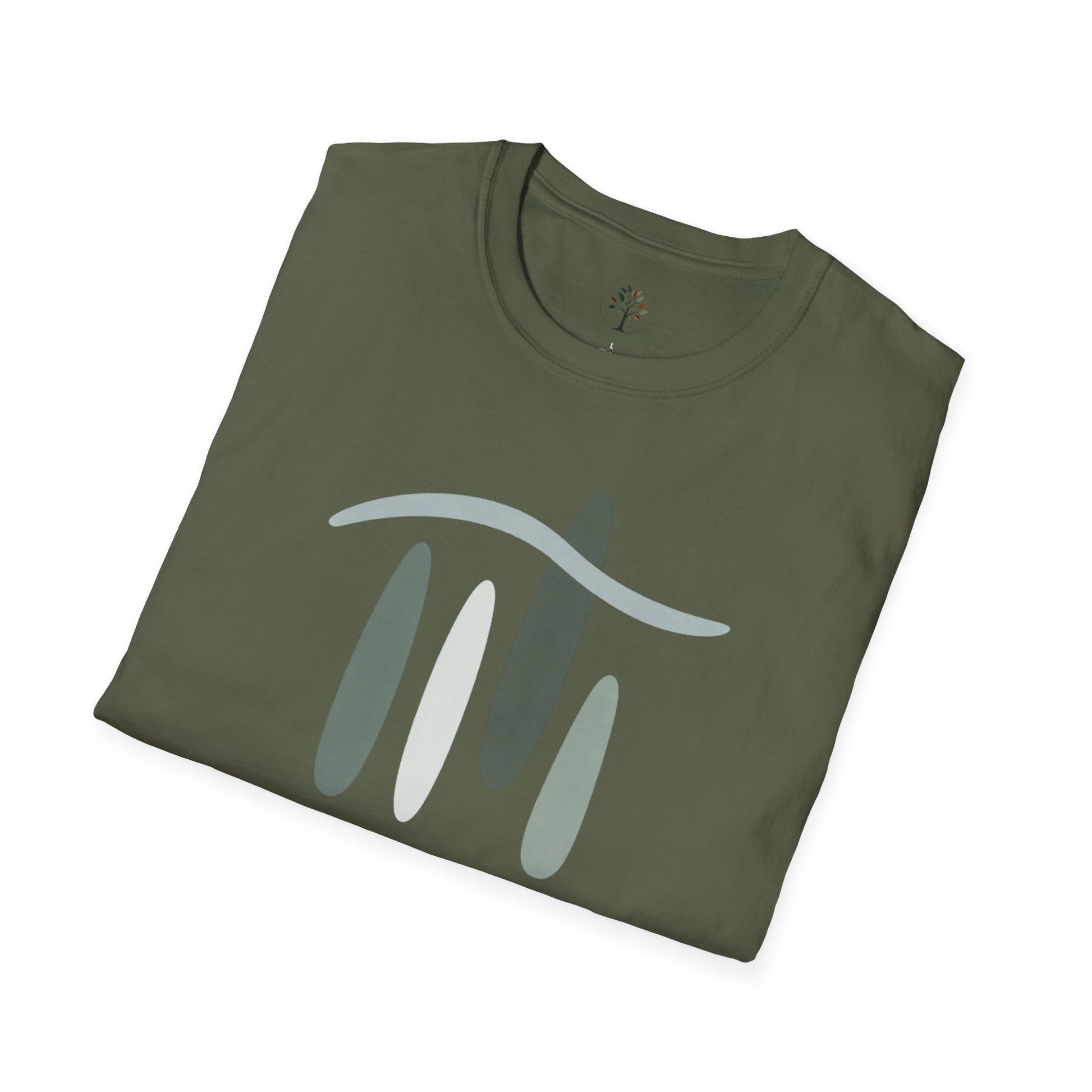 Charcoal | Forest Breath, folded view