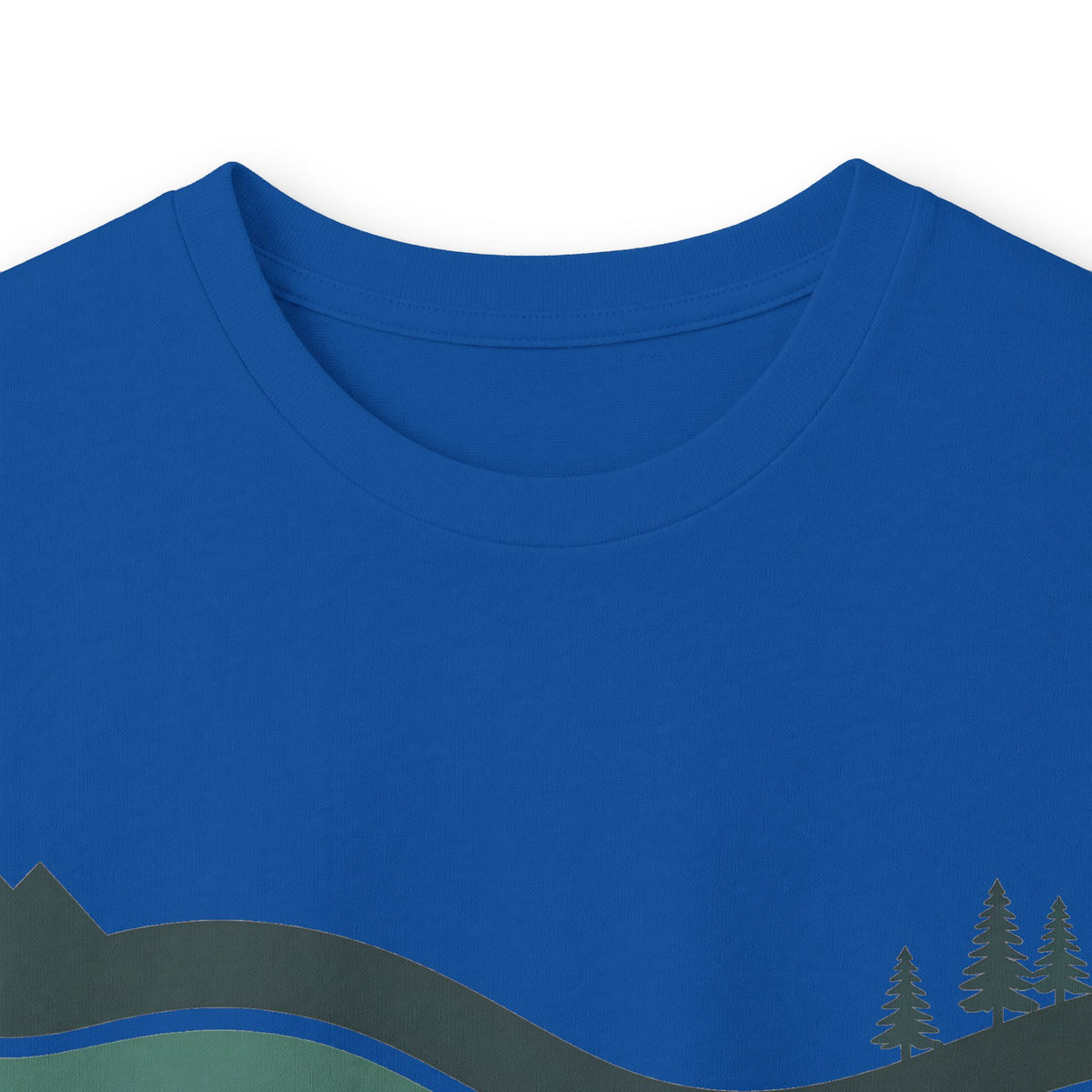 Royal | River Long Sleeve Tee, folded view