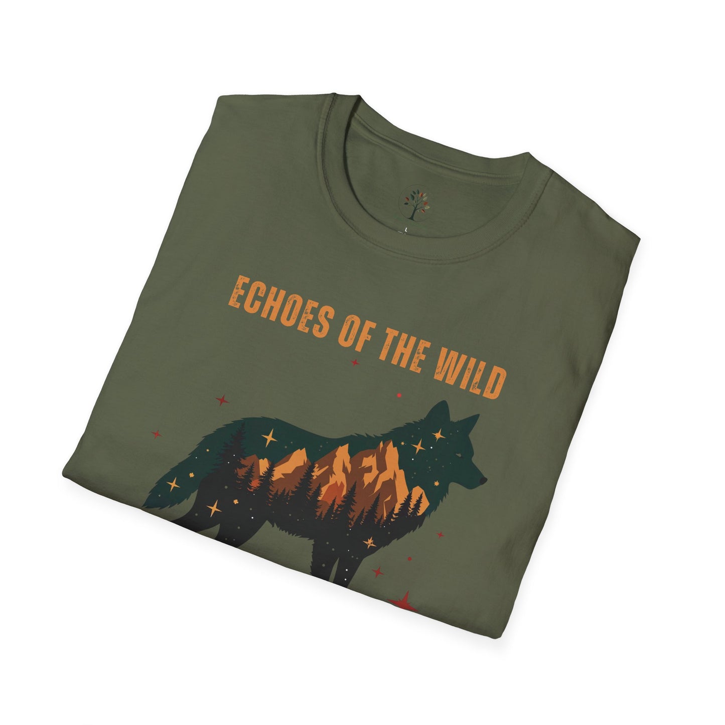 Military Green | Echoes of The Wild, folded view