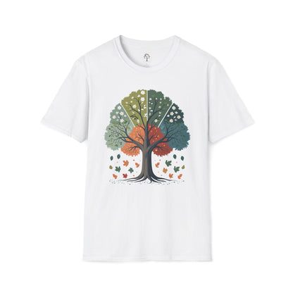 White | Circle of Seasons, front view
