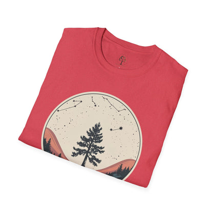 Heather Red | Rooted in Stars, folded view