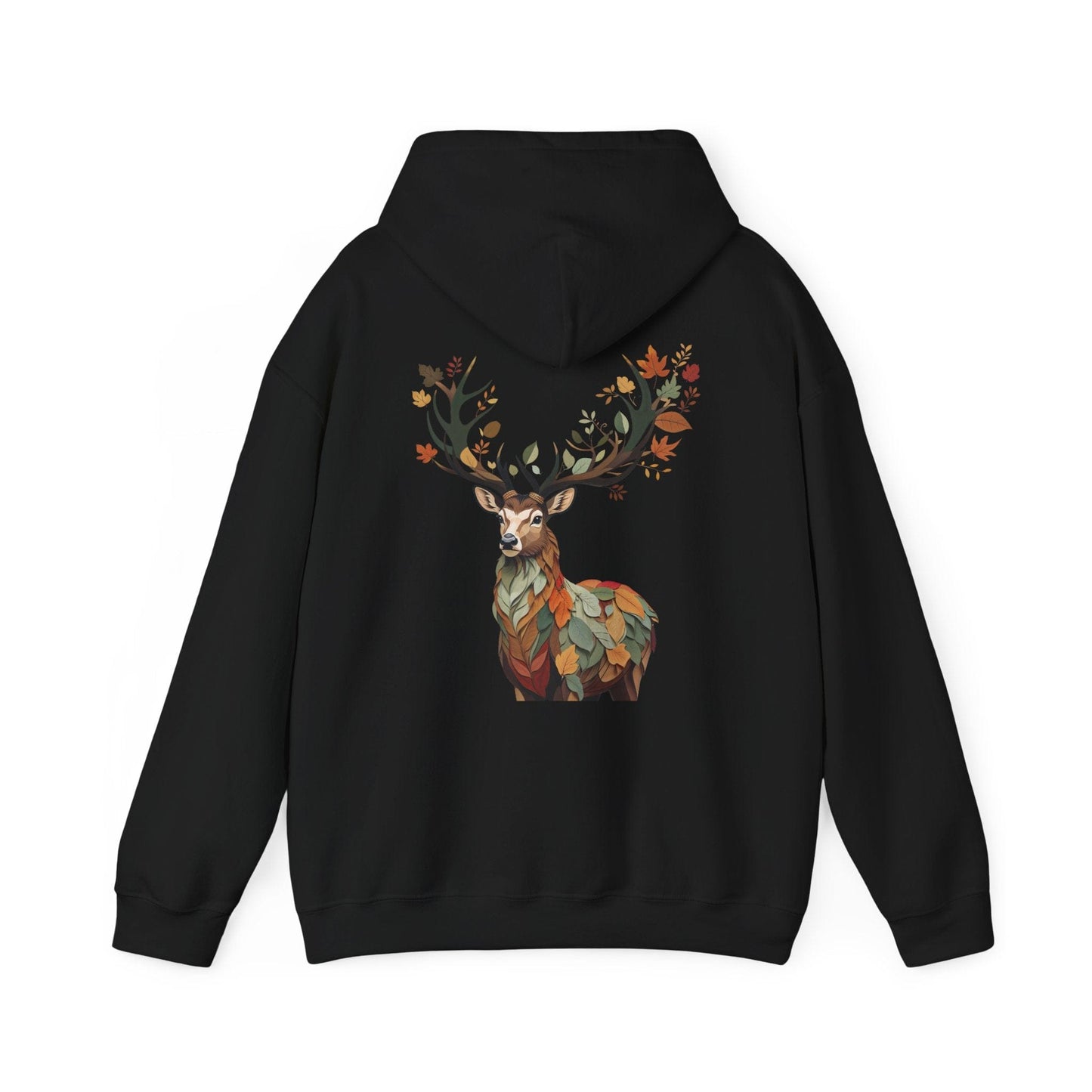 Red | Nature`s Guardian Hoodie, back design view