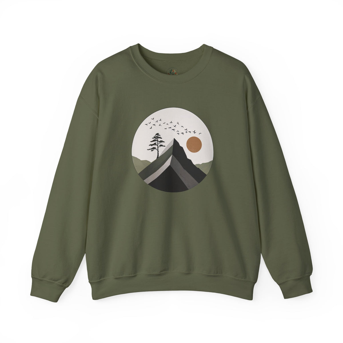 Military Green | Remain Sweatshirt, front view