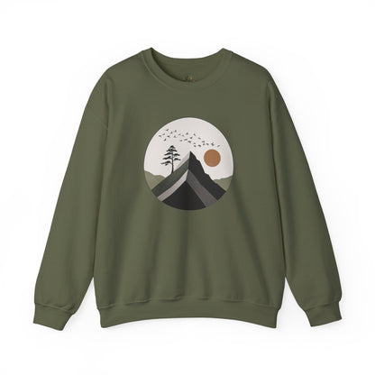 Military Green | Remain Sweatshirt, front view