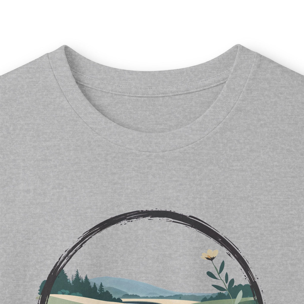 Sport Grey | River of Grace Long Sleeve Tee, folded view