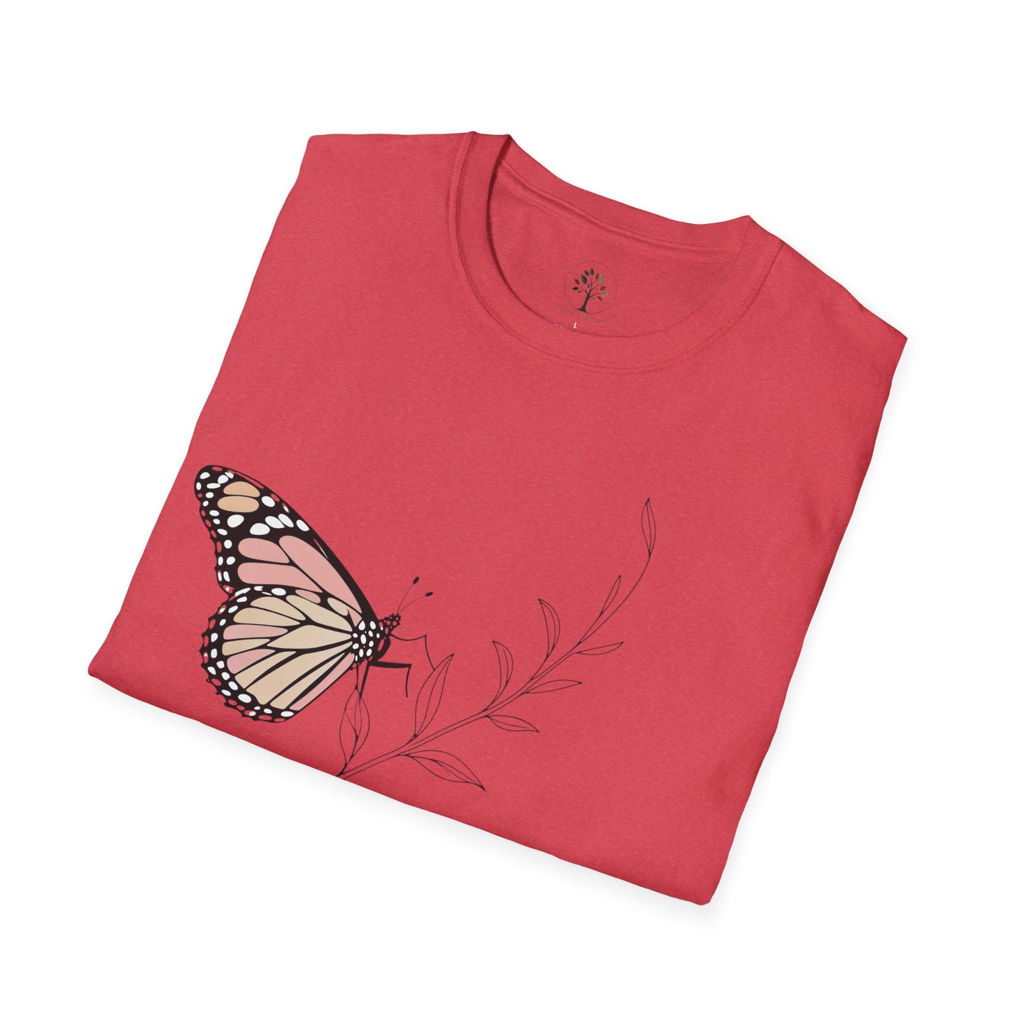 Heather Red | Gentle, When It Matters, folded view