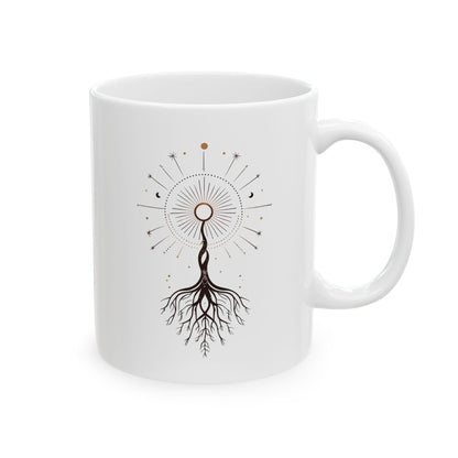 The Cosmic Root Mug