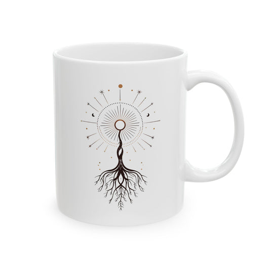 The Cosmic Root Mug