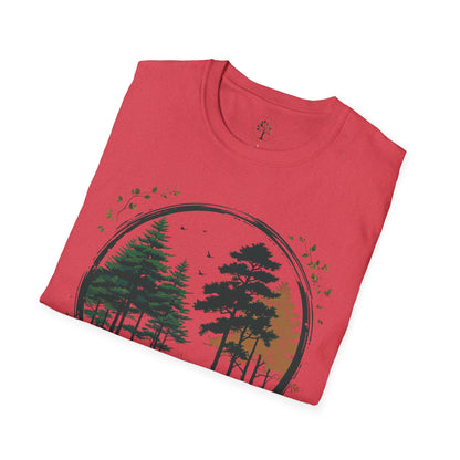 Heather Red | Beneath the Stilll Canopy, folded view