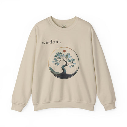 Sand | Wisdom Sweatshirt, front view