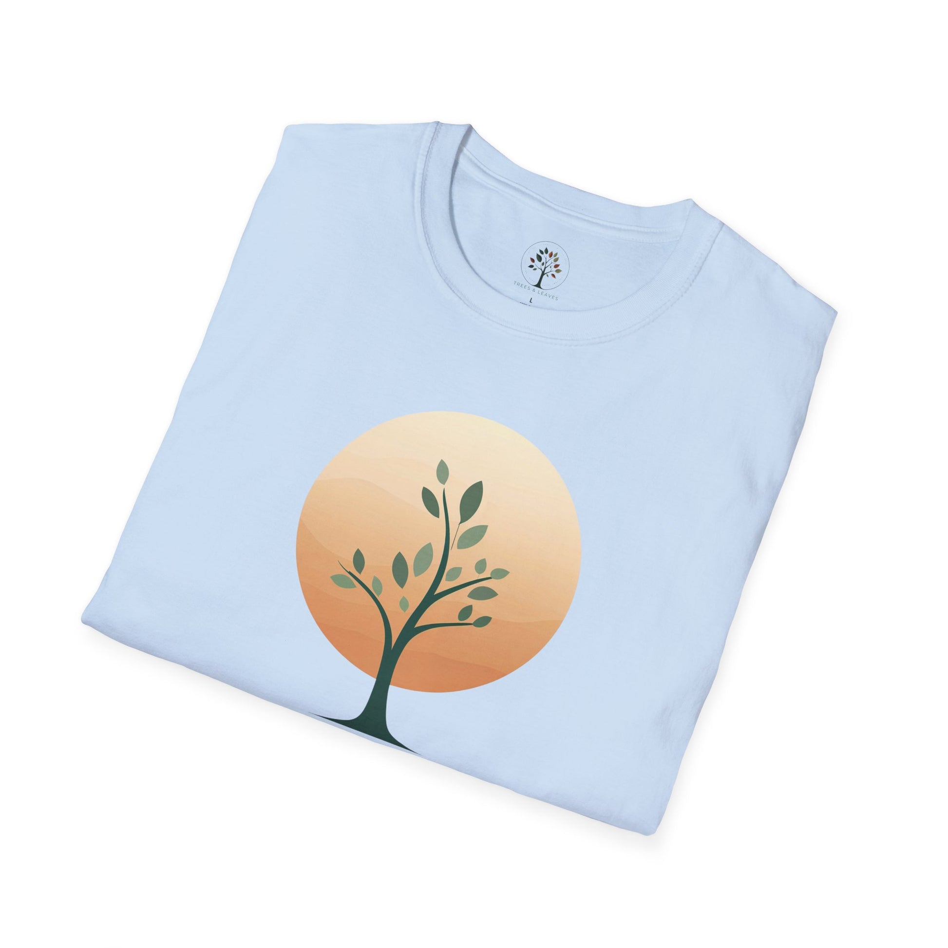 Light Blue | Sunbloom, folded view