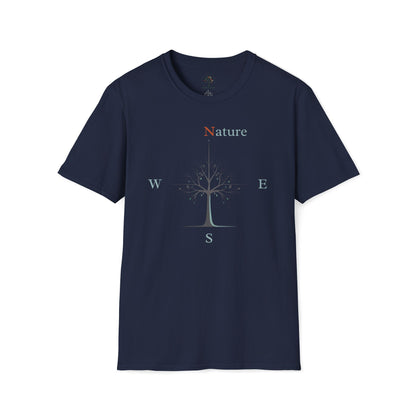 Black | Nature Is My Compass, front view