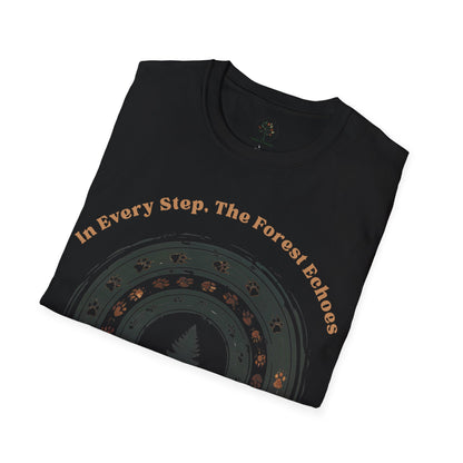 Black | In Every Step, the Forest Echoes, folded view