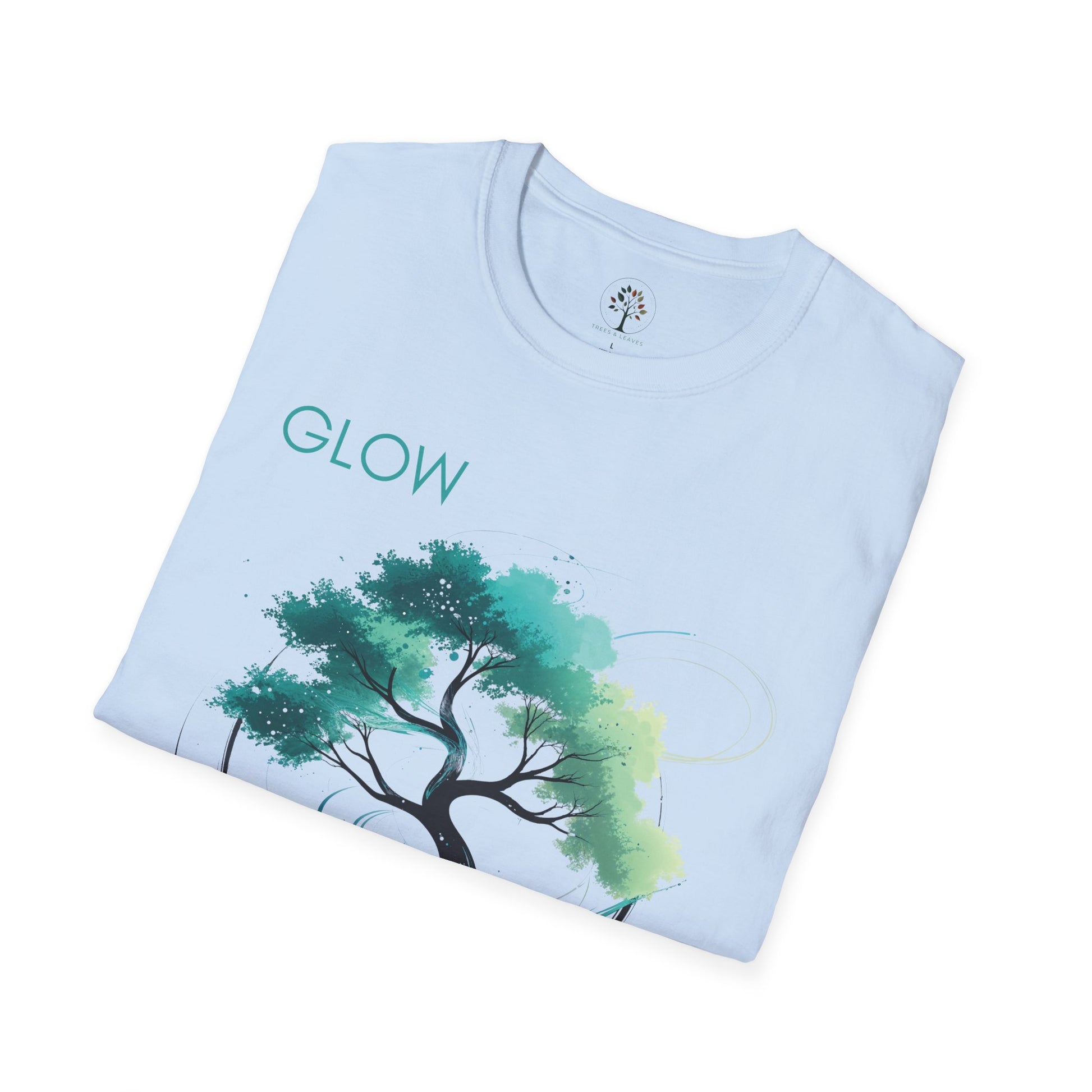Light Blue | Glow, folded view