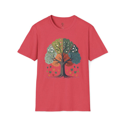 Heather Red | Circle of Seasons, front view