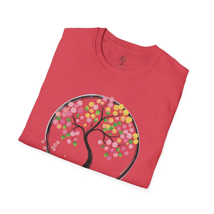 Heather Red | Joy in Bloom, folded view