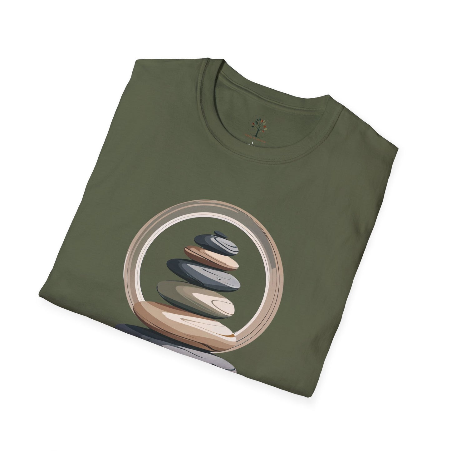 Military Green | Still as Stone, folded view