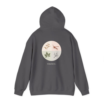 Charcoal | Timeless Hoodie, back view 2
