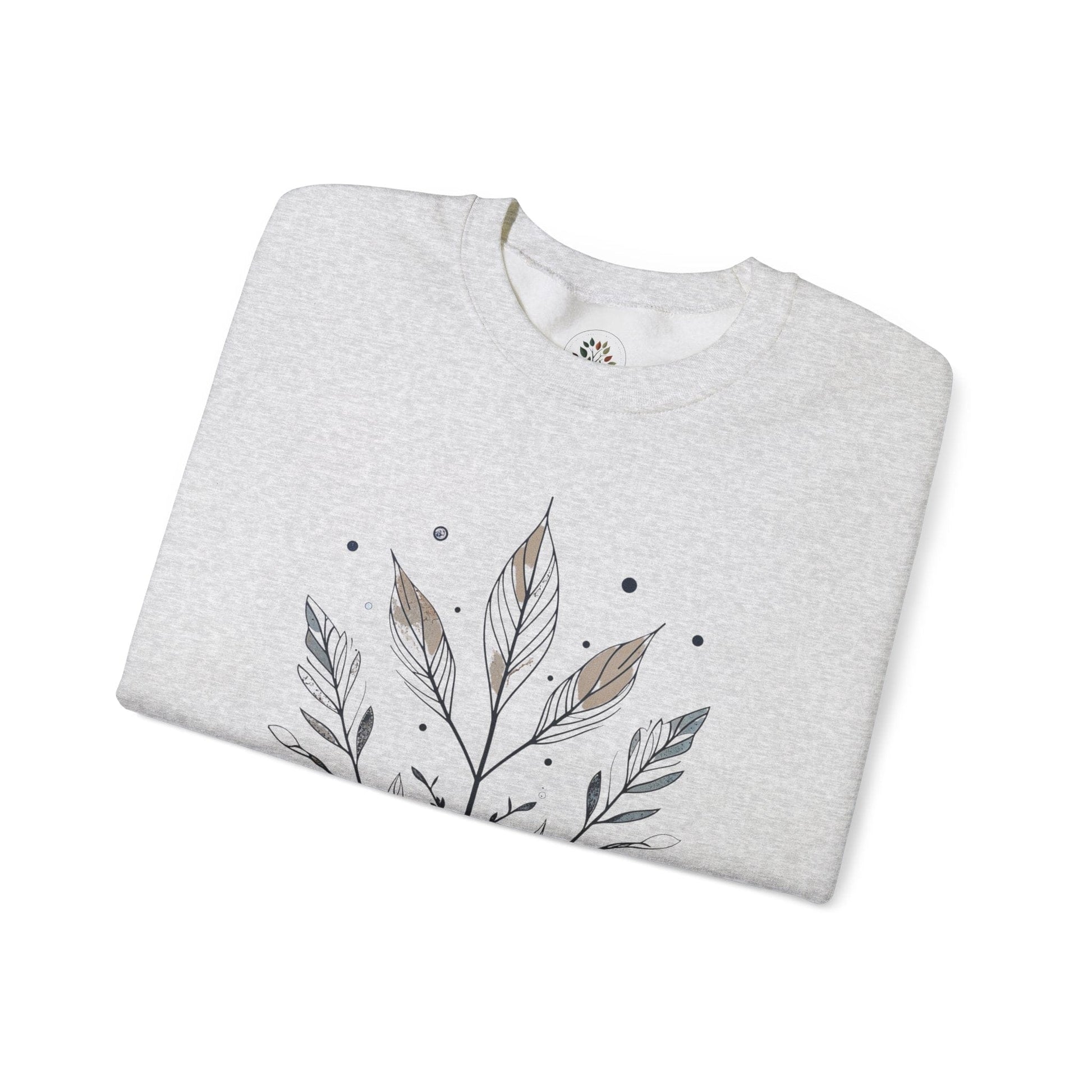Ash | Olive Grace Sweatshirt, folded view