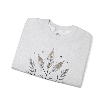 Ash | Olive Grace Sweatshirt, folded view