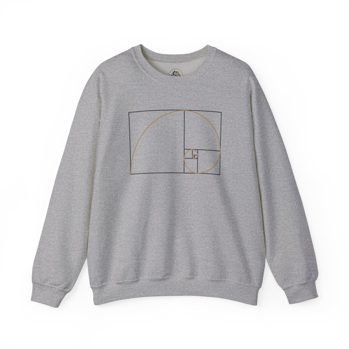 Sport Grey | Fibonacci Sweatshirt, front view