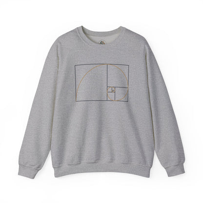 Sport Grey | Fibonacci Sweatshirt, front view