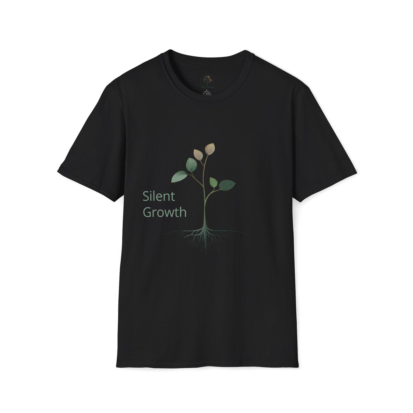 Black | Silent Growth, front view