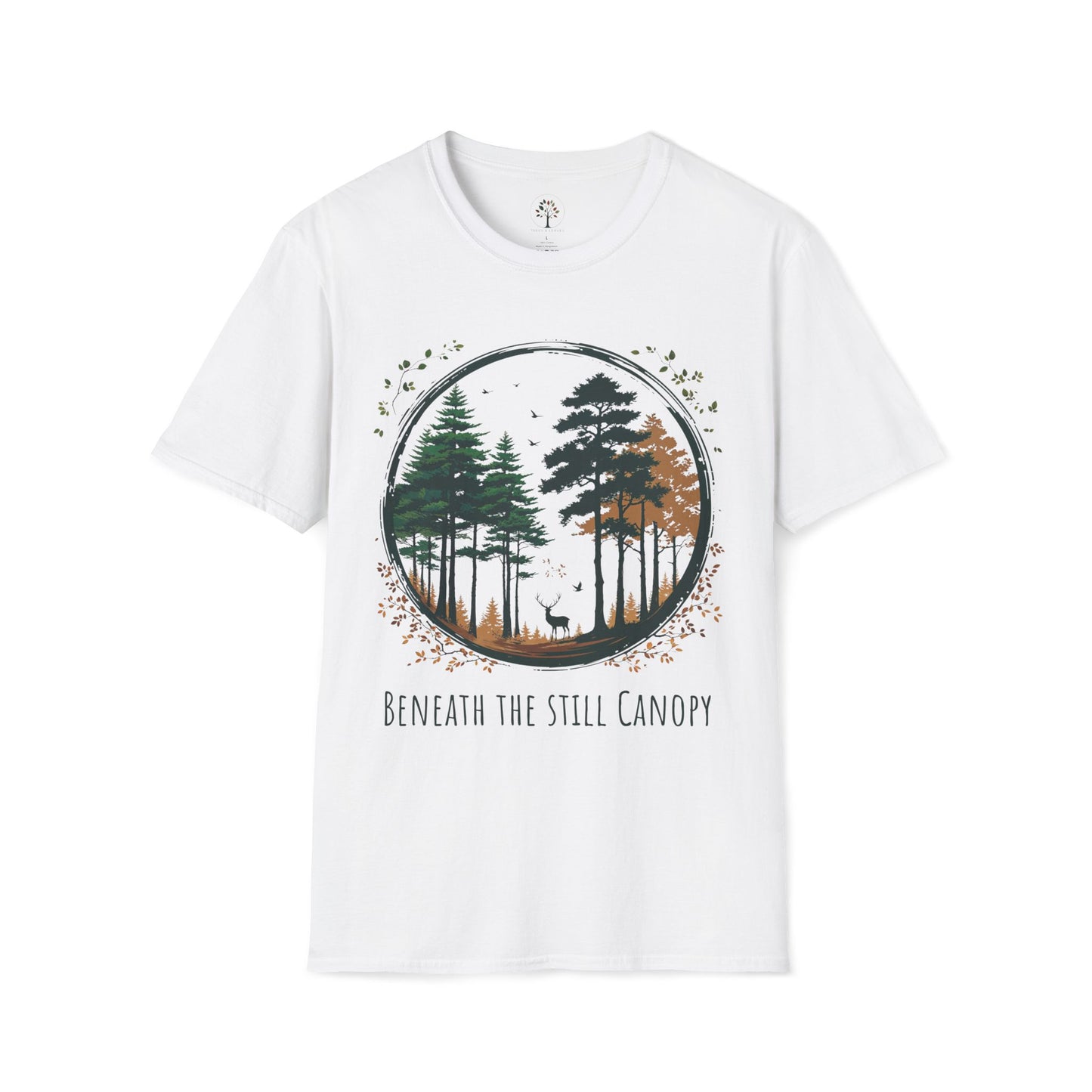 White | Beneath the Stilll Canopy, front view