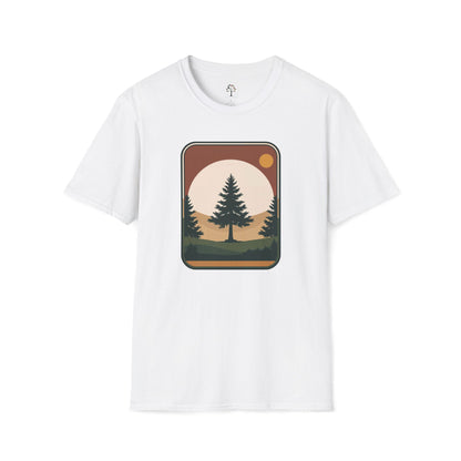 White | Horizon Badge, front view