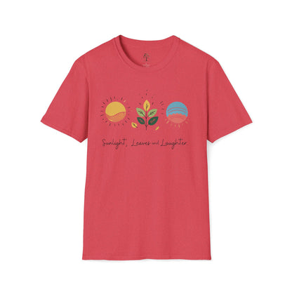Heather Red | Sunlight, Leaves, and Laughter, front view