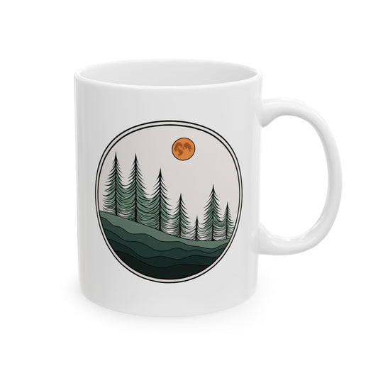 Moonlit Pines Mug