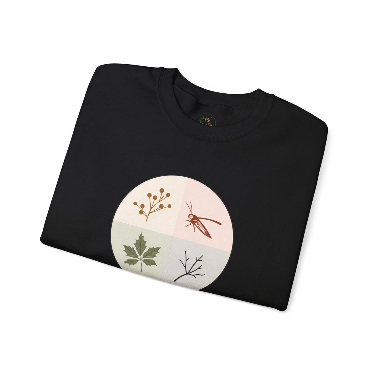 Black | Timeless Sweatshirt, folded view