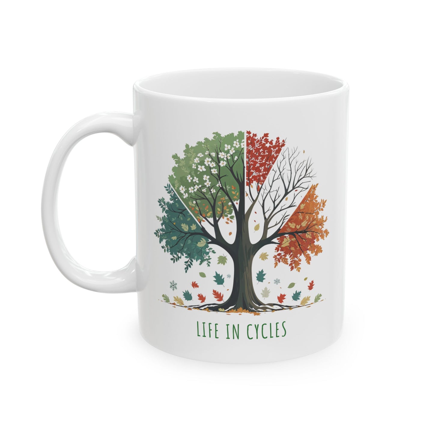 Life in Cycles Mug