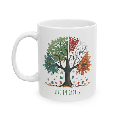 Life in Cycles Mug